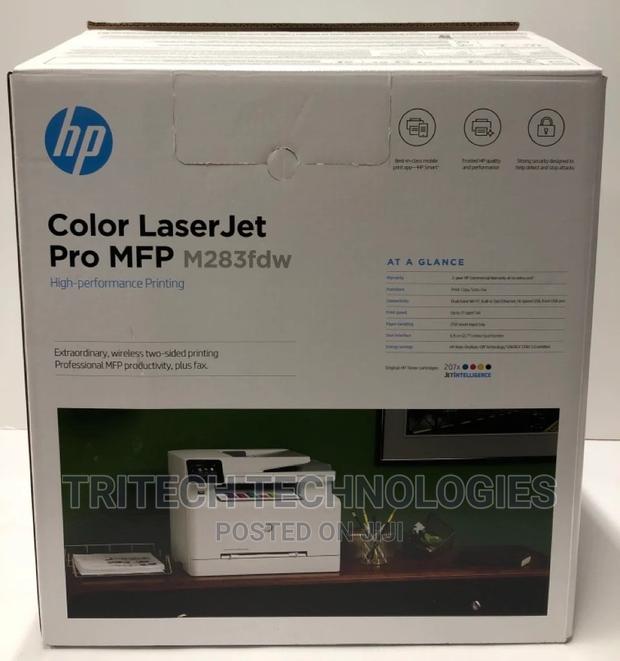 HP Color Laser Jet PRO MFP M283fdw Printer (4 in 1) · Photo 1