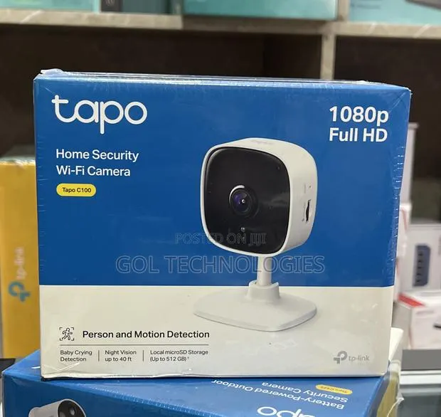 Tapo C100 Smart Wireless Camera Home Security Wi-Fi Camera · Photo 1