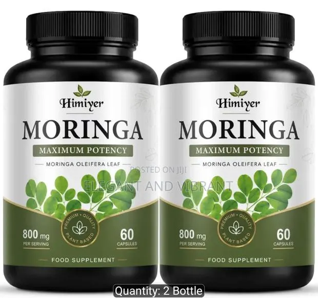 Moringa Capsules, 800mg, 60 Capsules · Photo 1