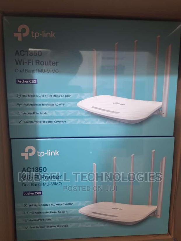 Tp-Link Archer C60 Ac1350 Wireless Dual Band Router · Photo 1