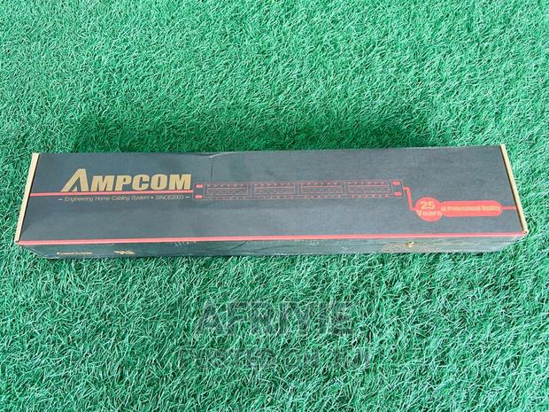 Ampcom 24 Ports 1u Blank Keystone Patch Panel · Photo 3