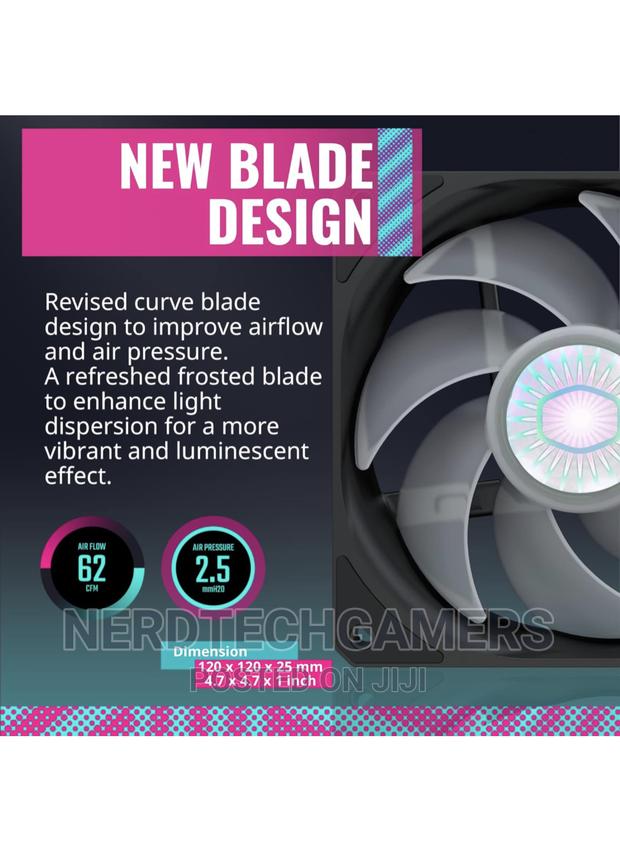 Cooler Master Sickleflow 120 V2 ARGB 3in1 · Photo 4