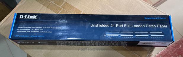 D-Link NPP-C61BLK241 Cat6 Patch Panel 24 Port Loaded · Photo 3