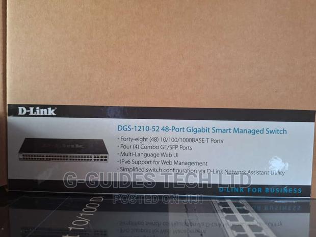 D-Link 48-Port Gigabit Smart Managed Switch (Dgs-1210-52) · Photo 1