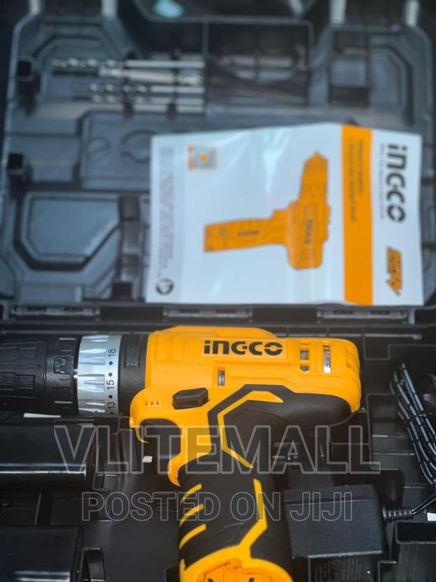 INGCO Cordless Drill With 2pcs Batteries · Photo 4
