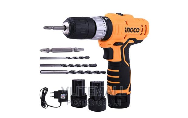 INGCO Cordless Drill With 2pcs Batteries · Photo 1