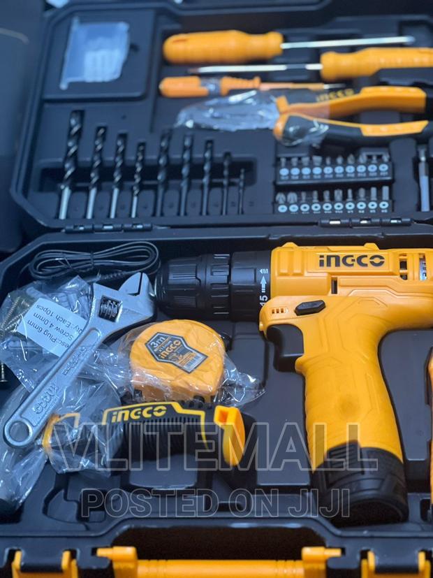 HKTHP10811 - INGCO 81pcs Cordless Drill · Photo 2