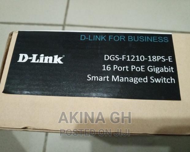 D-Link 16 Port Poe Gigabit Smart Managed Switch DGS-F1210 · Photo 3