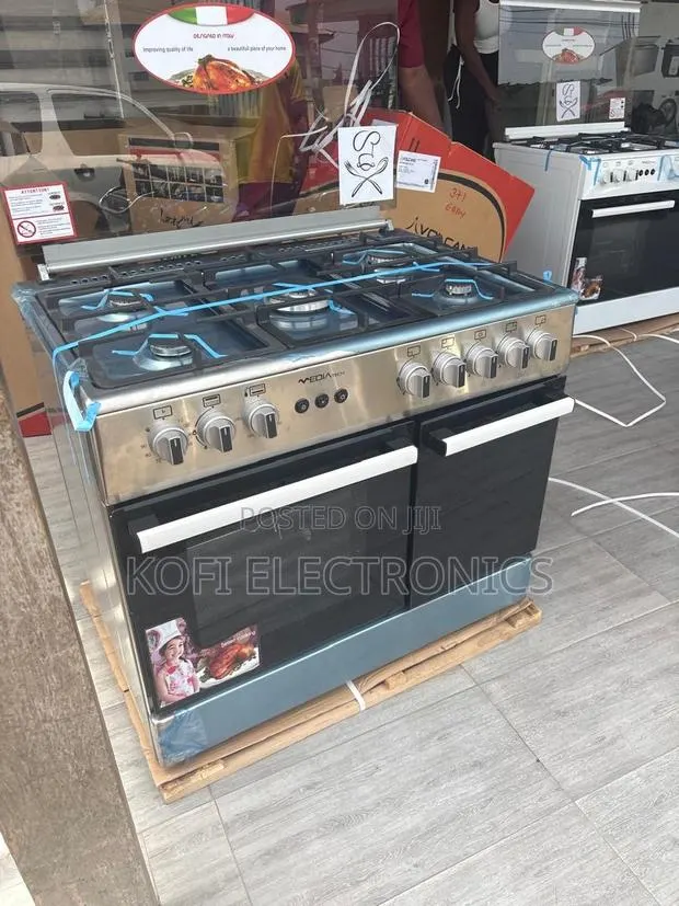 Mediatech 60x90 Gas Cooker With Large Oven Capacity · Photo 1