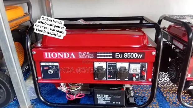 Power Ways Honda 7.5kva Generator Petrol 8500watt 7.5kva · Photo 1