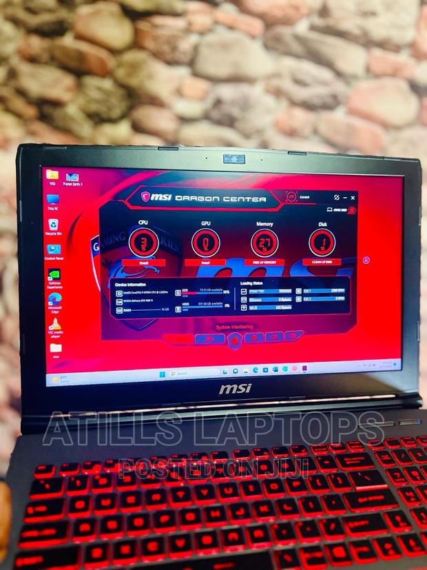 Laptop MSI GF62 8RD 16GB Intel Core I7 SSHD+SSD 1.5T · Photo 5