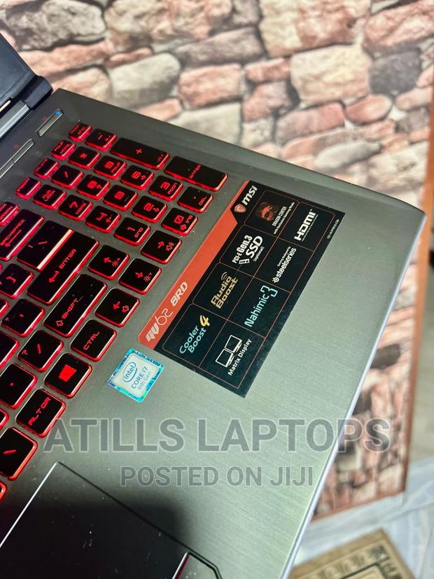 Laptop MSI GF62 8RD 16GB Intel Core I7 SSHD+SSD 1.5T · Photo 8