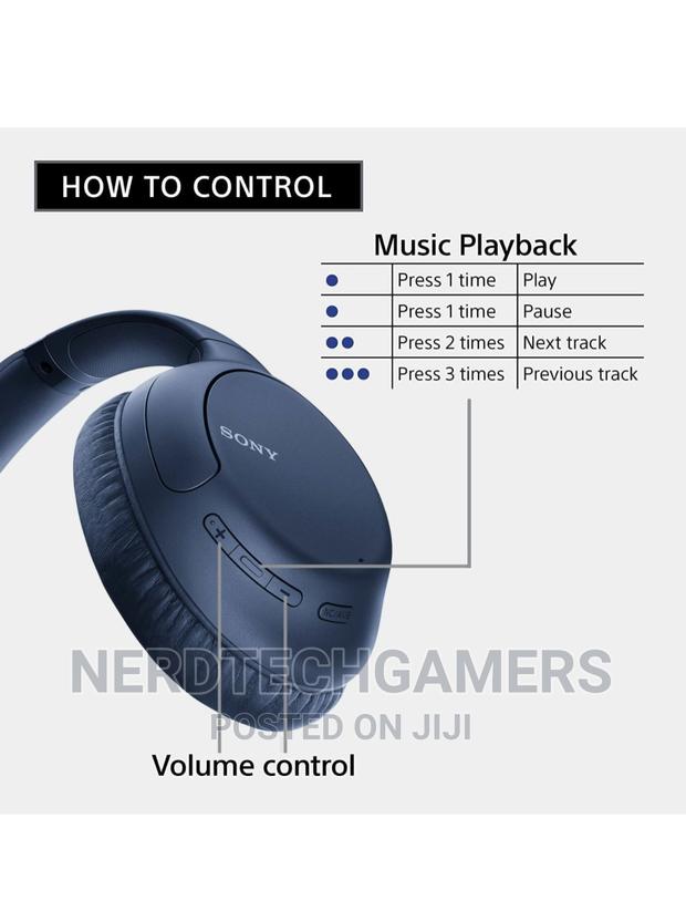 Sony WH-CH710N Active Noise Cancelling Wireless Headphones · Photo 5