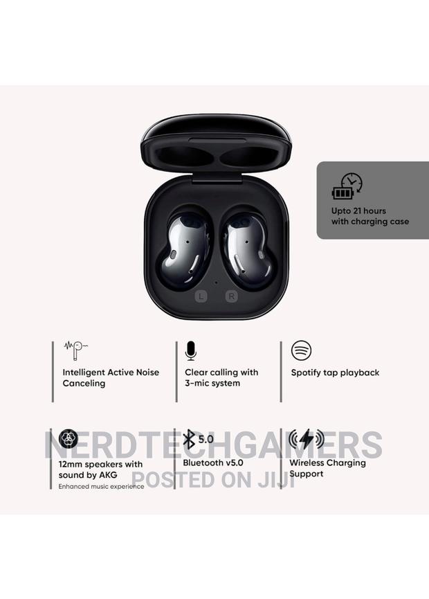 Samsung Galaxy Buds Live Bluetooth Truly Wirel, Mystic Black · Photo 6