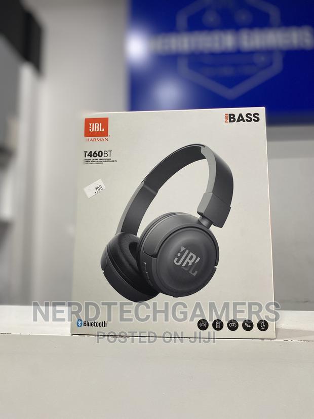 JBL T460BT Extra Bass Wireless on-Ear Mic - Black · Photo 1