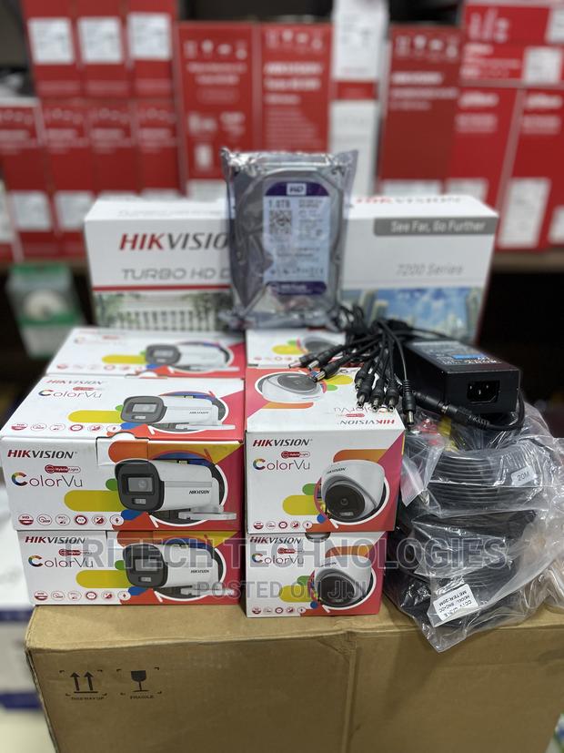 Hikvision 8ch Complete Full-Color With Sound 2mp + 1TB · Photo 2