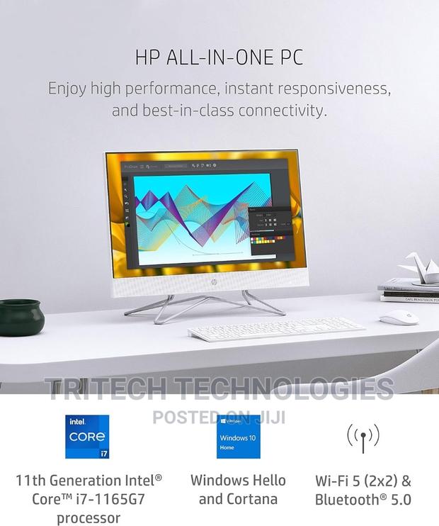 HP Aio, Intel CORE 17, 11th Gen, 8gb DDR 4 RAM , 1tb HDD · Photo 3