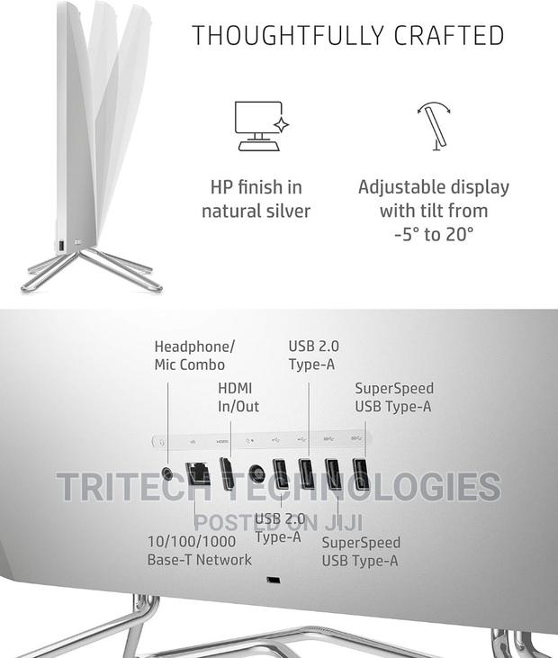 HP Aio, Intel CORE 17, 11th Gen, 8gb DDR 4 RAM , 1tb HDD · Photo 2
