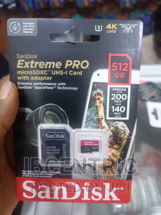 Sandisk Extreme Pro 512gb Sd Card · Photo 1