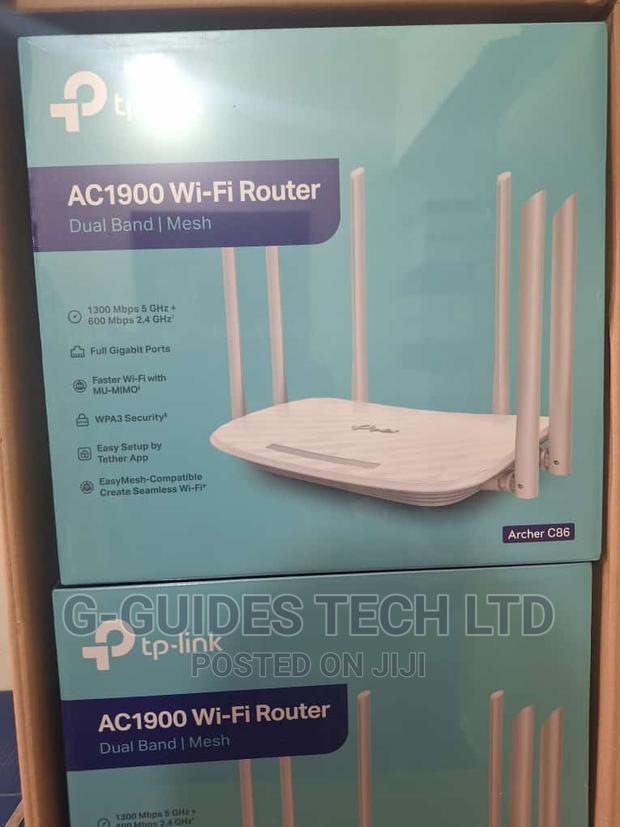 Tp-Link Ac1900 Wireless Mu-Mimo Wi-Fi Router Dual-Band Mesh Archer C86 · Photo 2