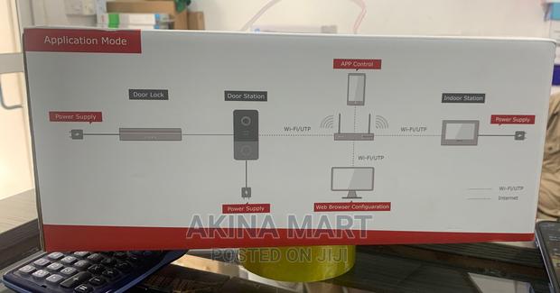 Hikvision Ip Door Bell Ip Video Intercom Kit Ds-Kis603-P(C) · Photo 1