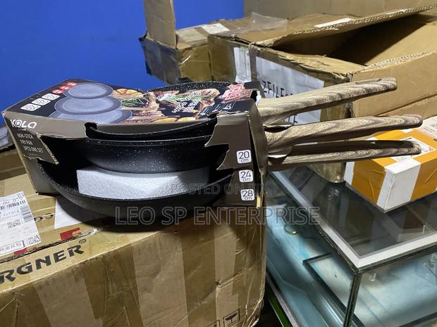 3pcs/Set 20-24-28cm Non Stick Frying Pan · Photo 4