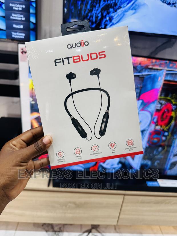 Ultra Modern Sleek Audiio Fitbuds Neckband · Photo 1