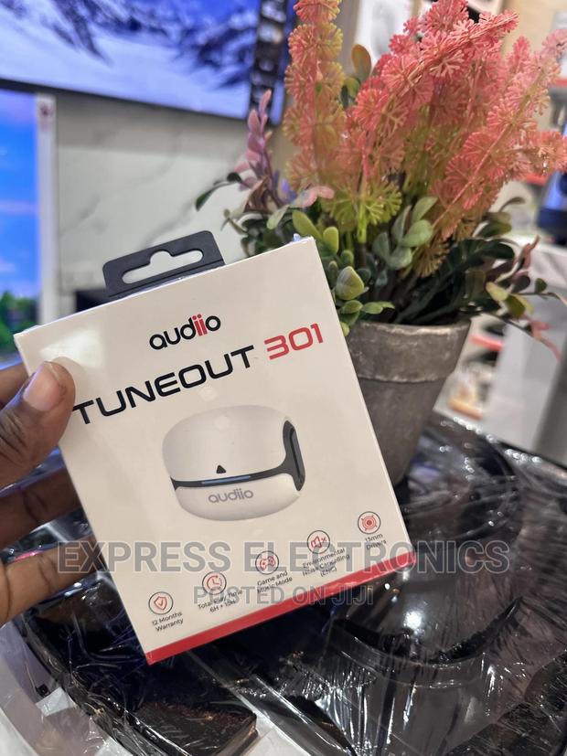 Easy Touch Control Audiio Tuneout 301 White Airpod · Photo 1