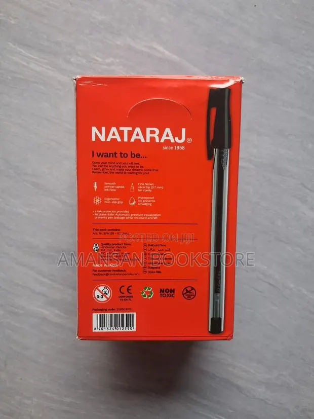 Nataraj Ballpoint Pen (Black) · Photo 2