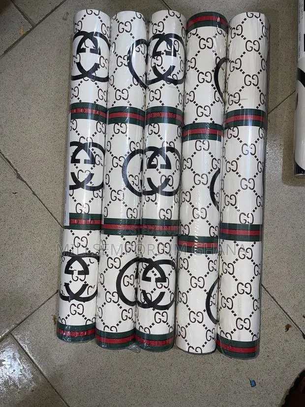 Luxury Gucci Designer Print Wallpaper Rolls| Millsemporiumghana · Photo 1