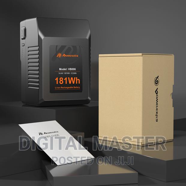 Powerextra VB006 14.4V 181wh 12.6ah v-Mount Battery · Photo 1