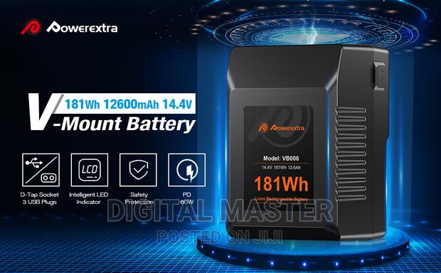 Powerextra VB006 14.4V 181wh 12.6ah v-Mount Battery · Photo 8