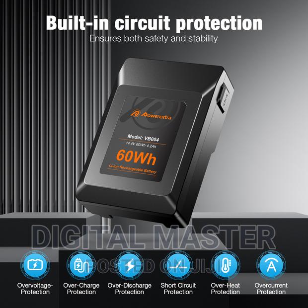 Powerextra Vb004 14.4v 60wh 4.2ah v-Mount Battery · Photo 8