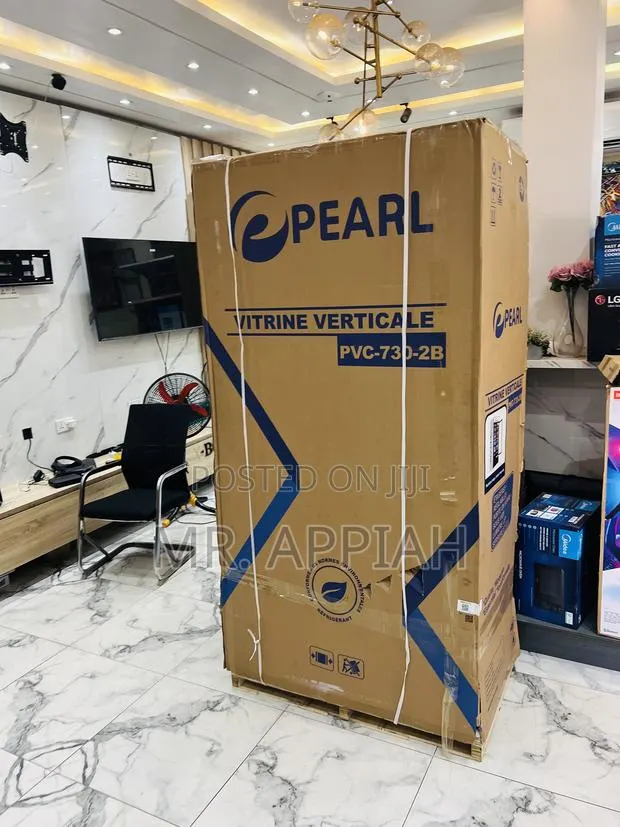 Extremely Classic Pearl Pvc—730-2b 610l 2 Door Beverage Cooler · Photo 1