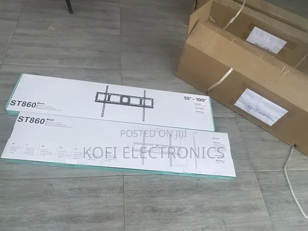 Robust Tilting Wall Mount For TV LED LCD 55-100" Black · Photo 1