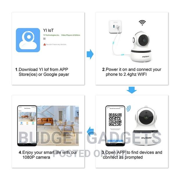 Smart Wireless Indoor Security Camera · Photo 4