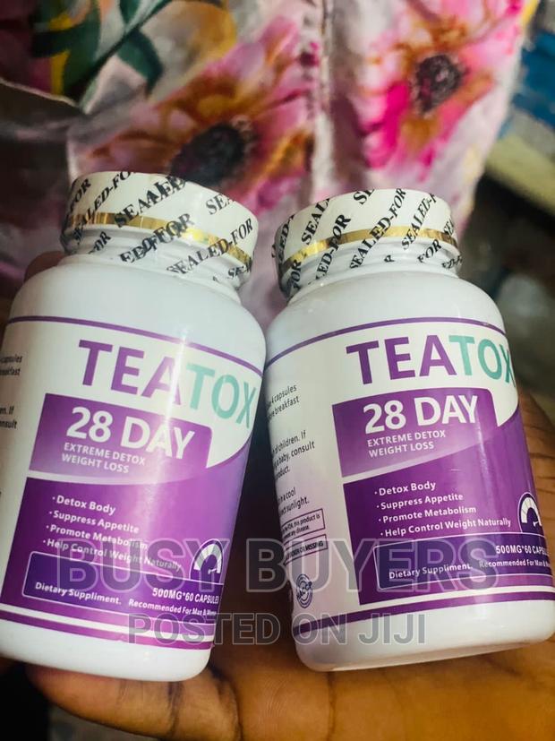 Teatox 28 Days Extreme Detox Weight Loss Flat Tummy Capsule · Photo 1