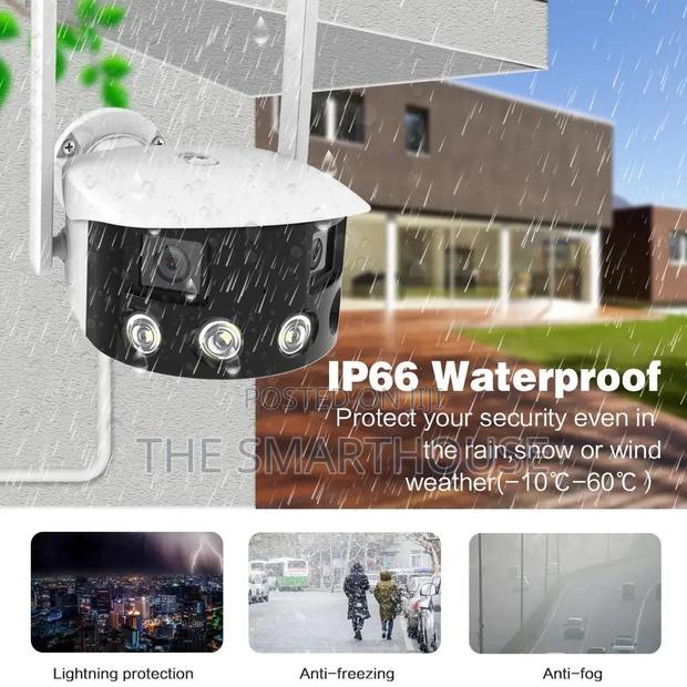 Smart Dual 180° Rotating CCTV Camera (Wireless and Wired) · Photo 6