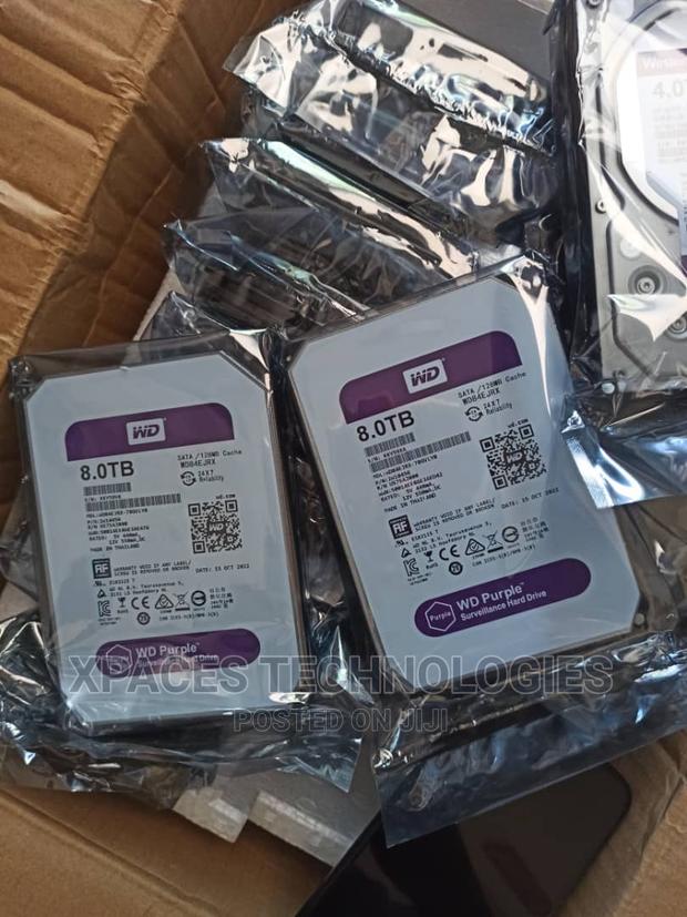 Western Digital Purple 8tb Surveillance Hard Disk Drive · Photo 1