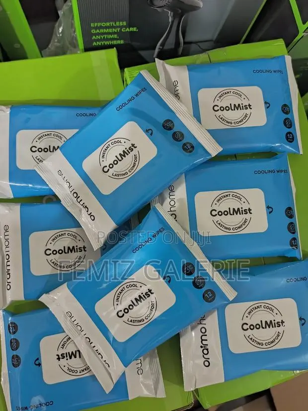 Oraimo Coolmist Wipes Instant Long-Lasting Cooling Wipes · Photo 1