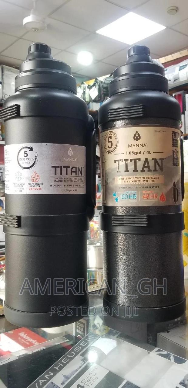 Titan 4L Vaccum Flask 24hrs and 48hrs Hot · Photo 1