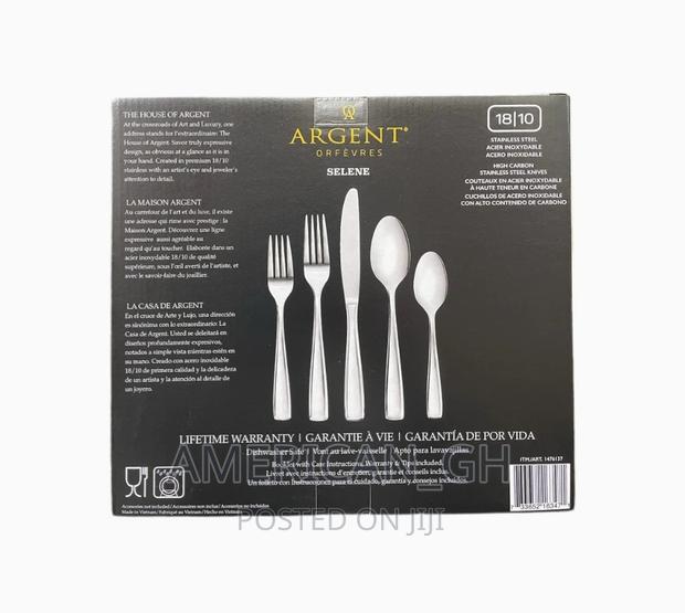Argent Selene, 20 Piece Flatware Set | Stainless Steel · Photo 3
