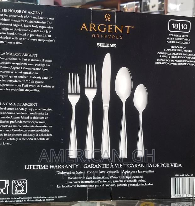 Argent Selene, 20 Piece Flatware Set | Stainless Steel · Photo 4
