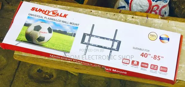 Fixed Tv Wall Bracket 32-80 Inches Black High Quality · Photo 1