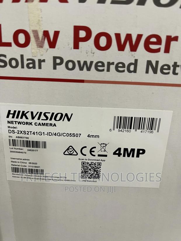 Hikvision 4mp 4g Solar-Powered Security Camera · Photo 2