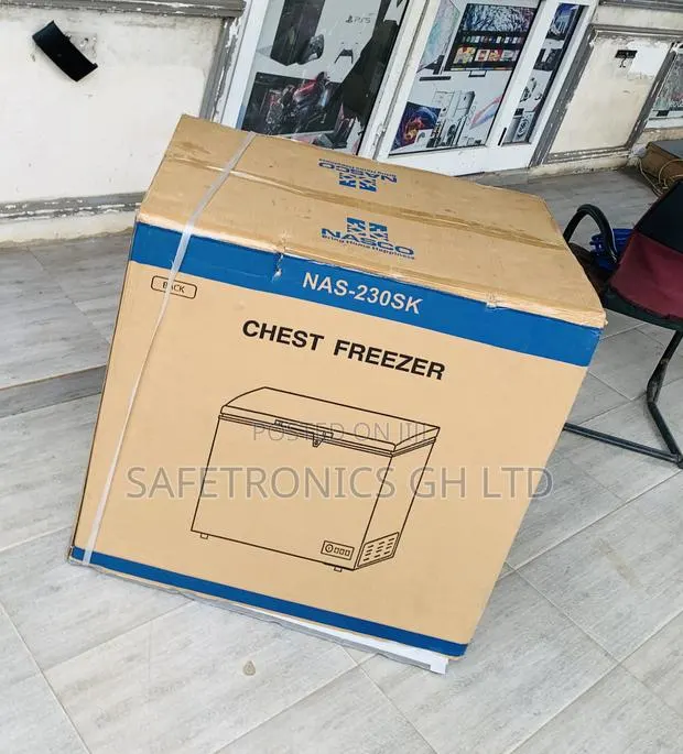 Super Classic Nasco 195l Nas-230sk Chest Freezer Silver · Photo 1