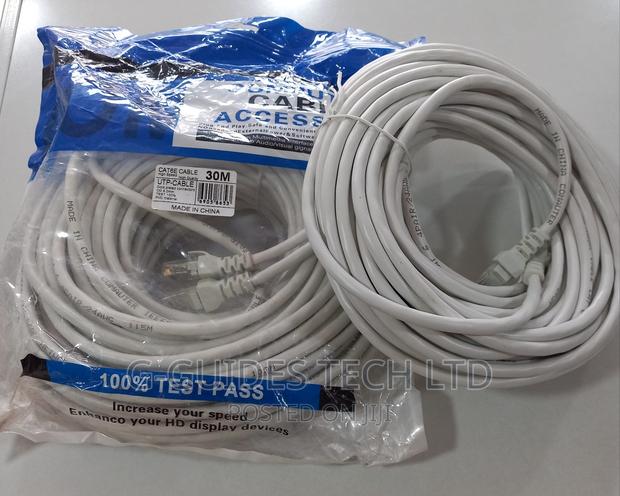 30M Cat6 Patch Cord, 30M Cat6 Cable · Photo 1