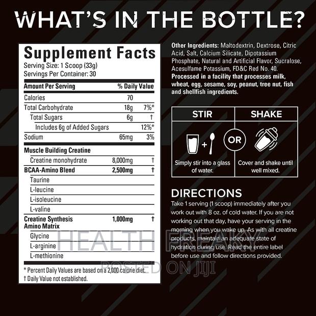 Creatine Six Star Creatine X3 Muscle Builder Energy Recovery · Photo 3
