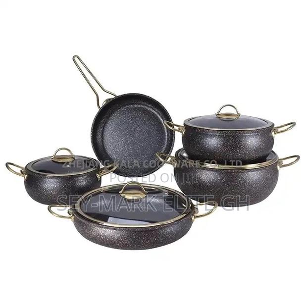5pcs Classy Granite Cookware · Photo 1