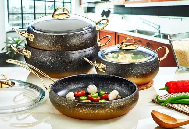 5pcs Classy Granite Cookware · Photo 2